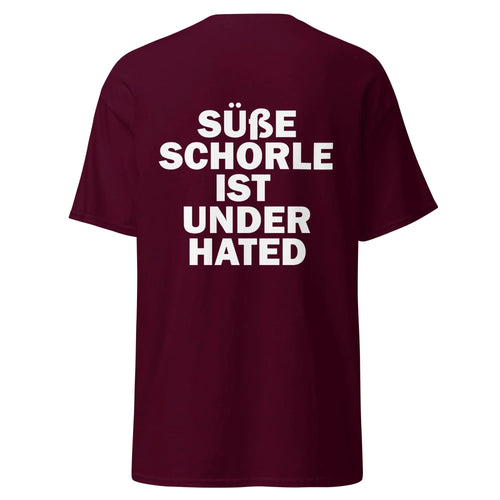 "Süße Schorle ist underhated" Shirt Unisex - Pfälzer Löwen