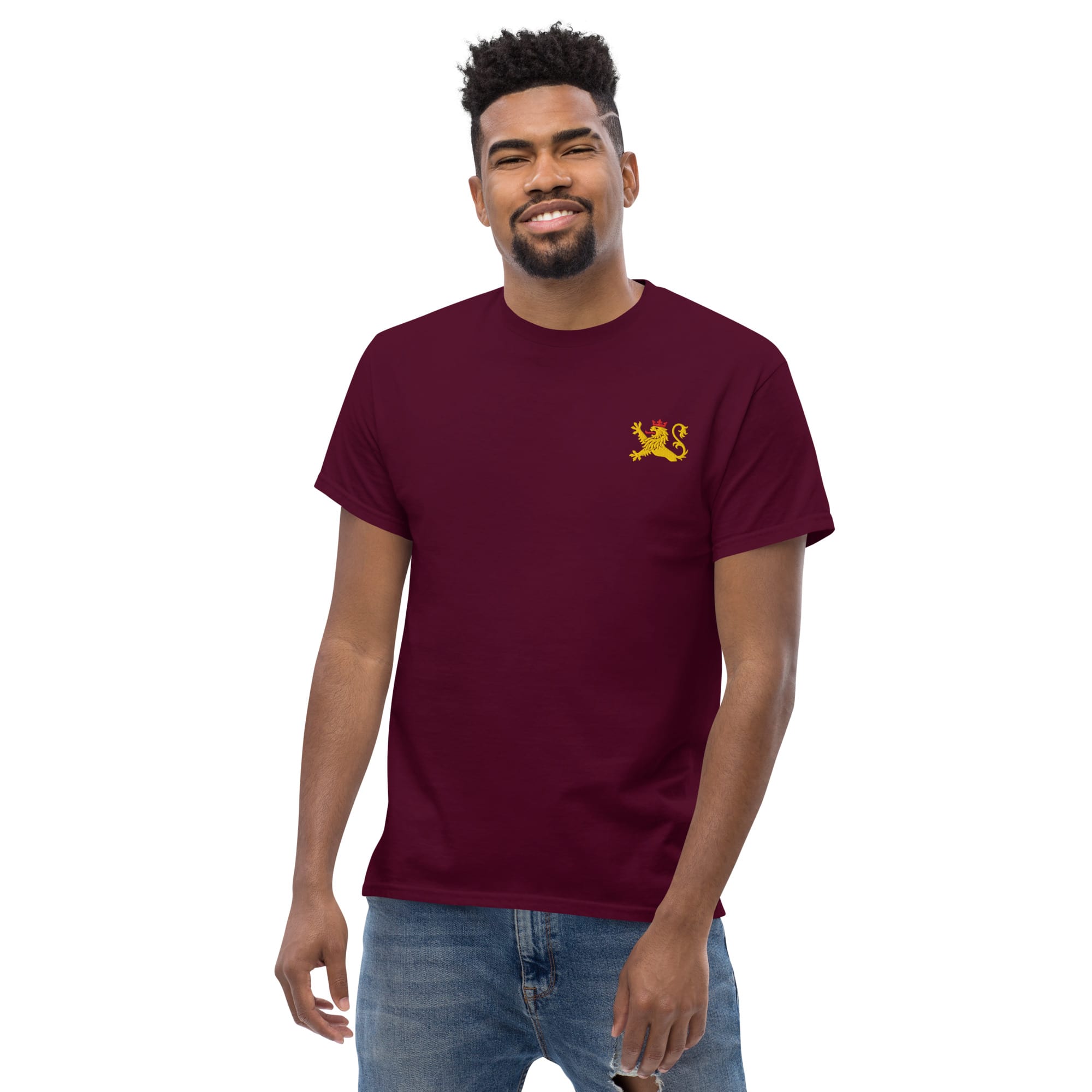 Gesticktes "Pfälzer Löwe" Shirt Unisex
