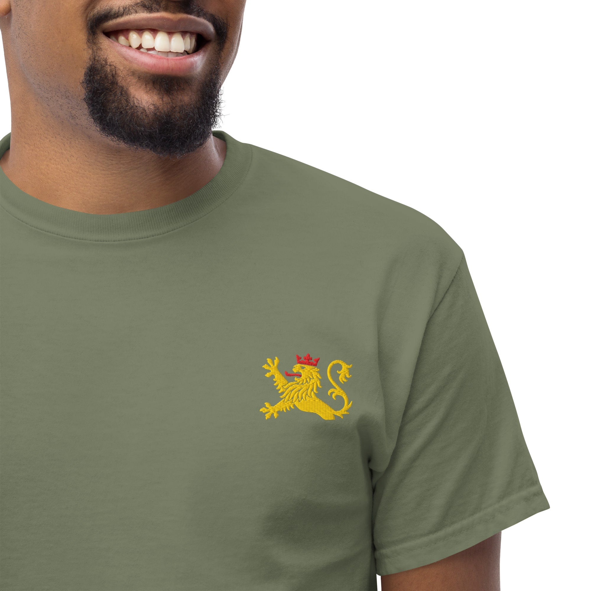 Gesticktes "Pfälzer Löwe" Shirt Unisex