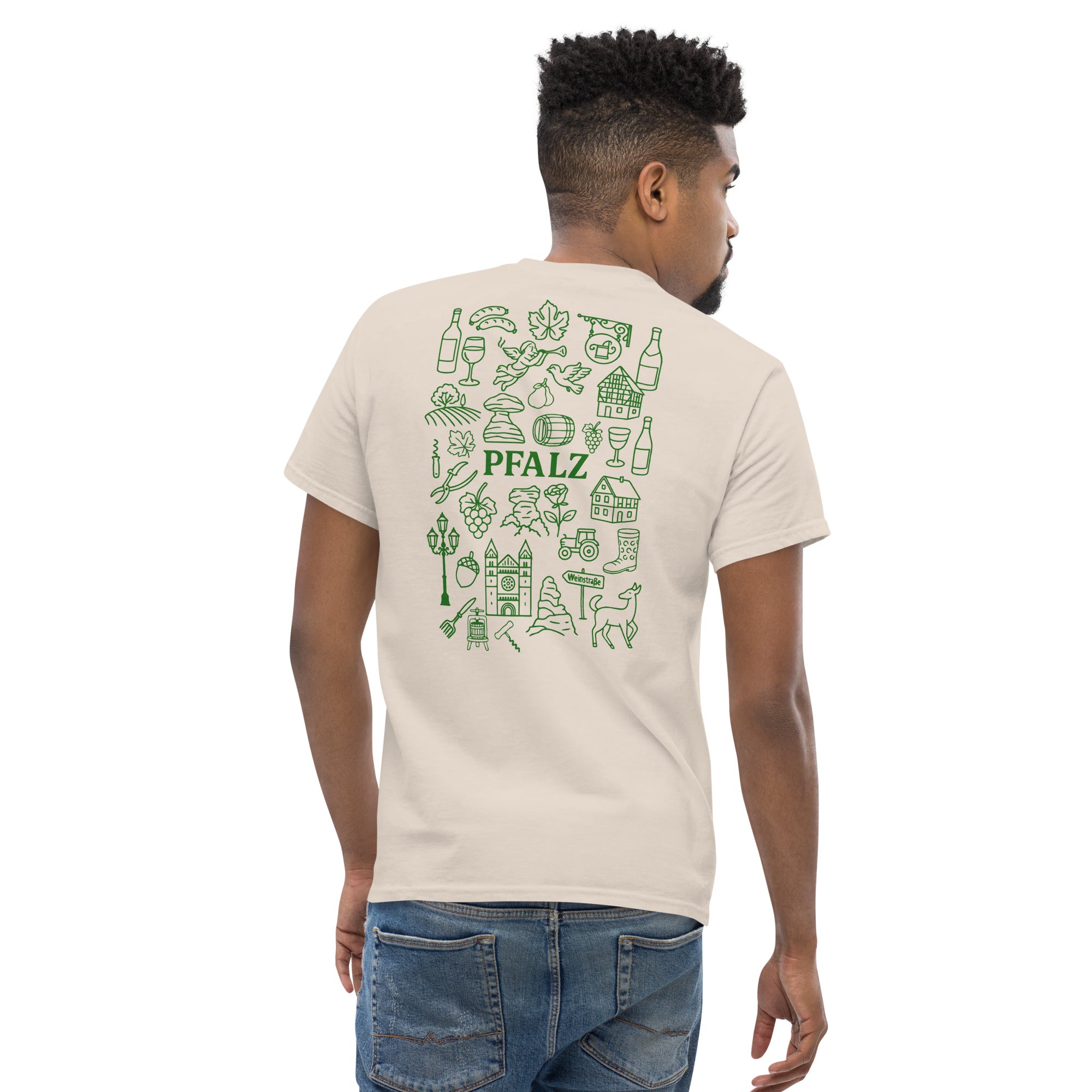 "Pfalz" Icons Backprint Shirt Unisex