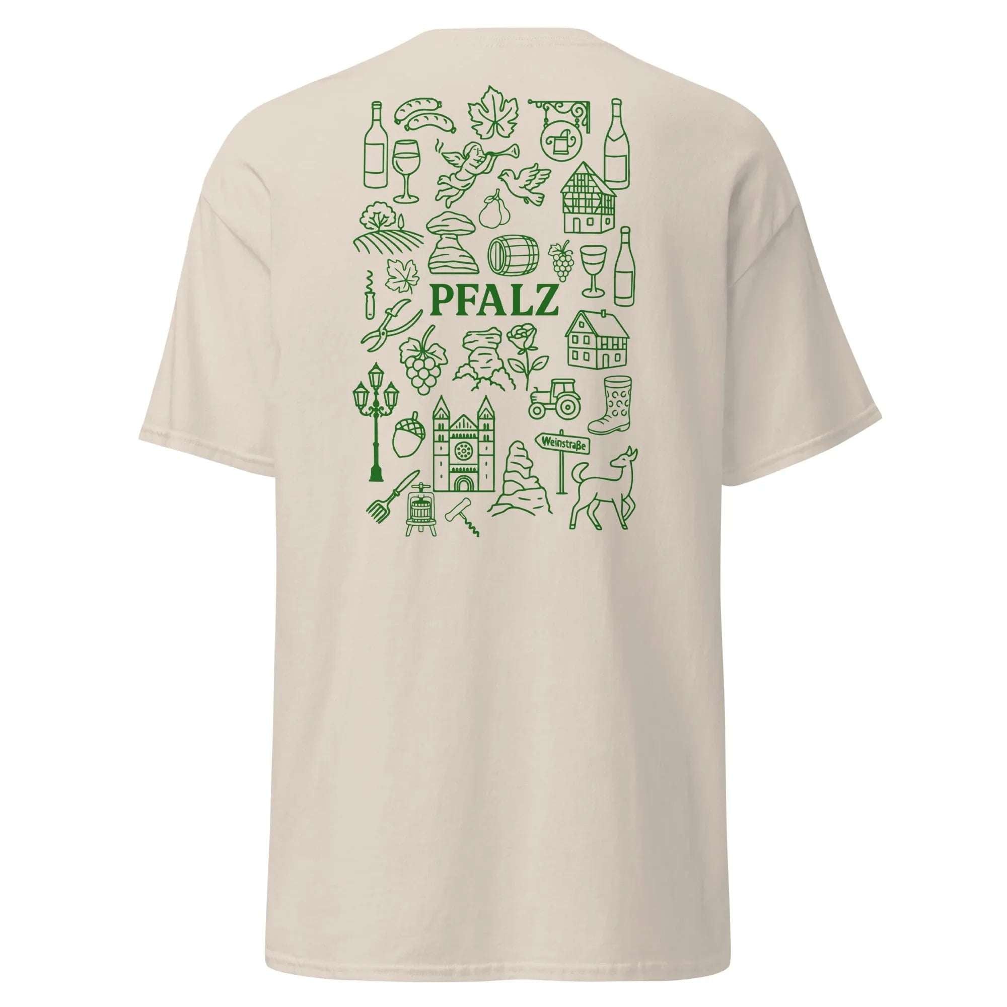 "Pfalz" Icons Backprint Shirt Unisex - Pfälzer Löwen