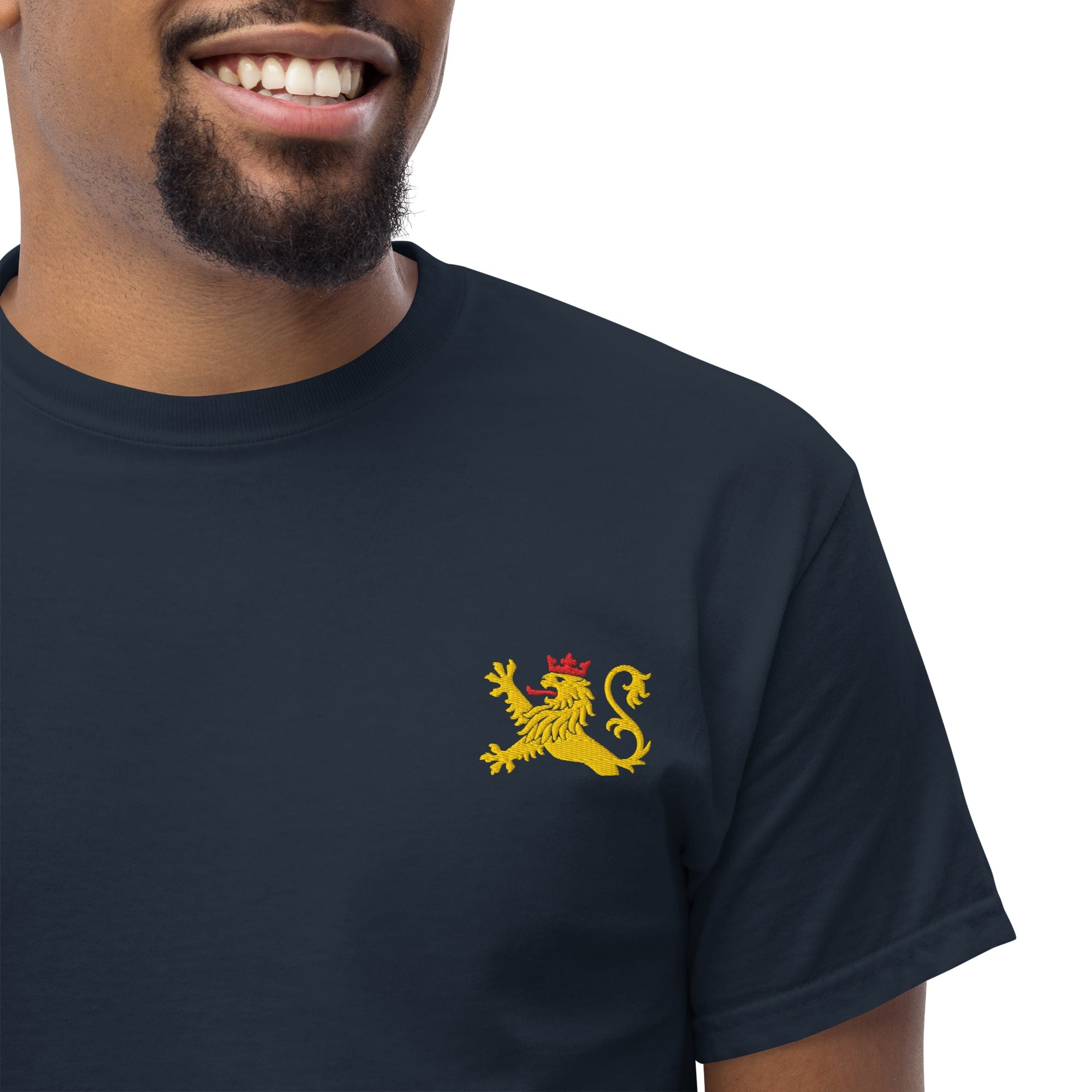 Gesticktes "Pfälzer Löwe" Shirt Unisex