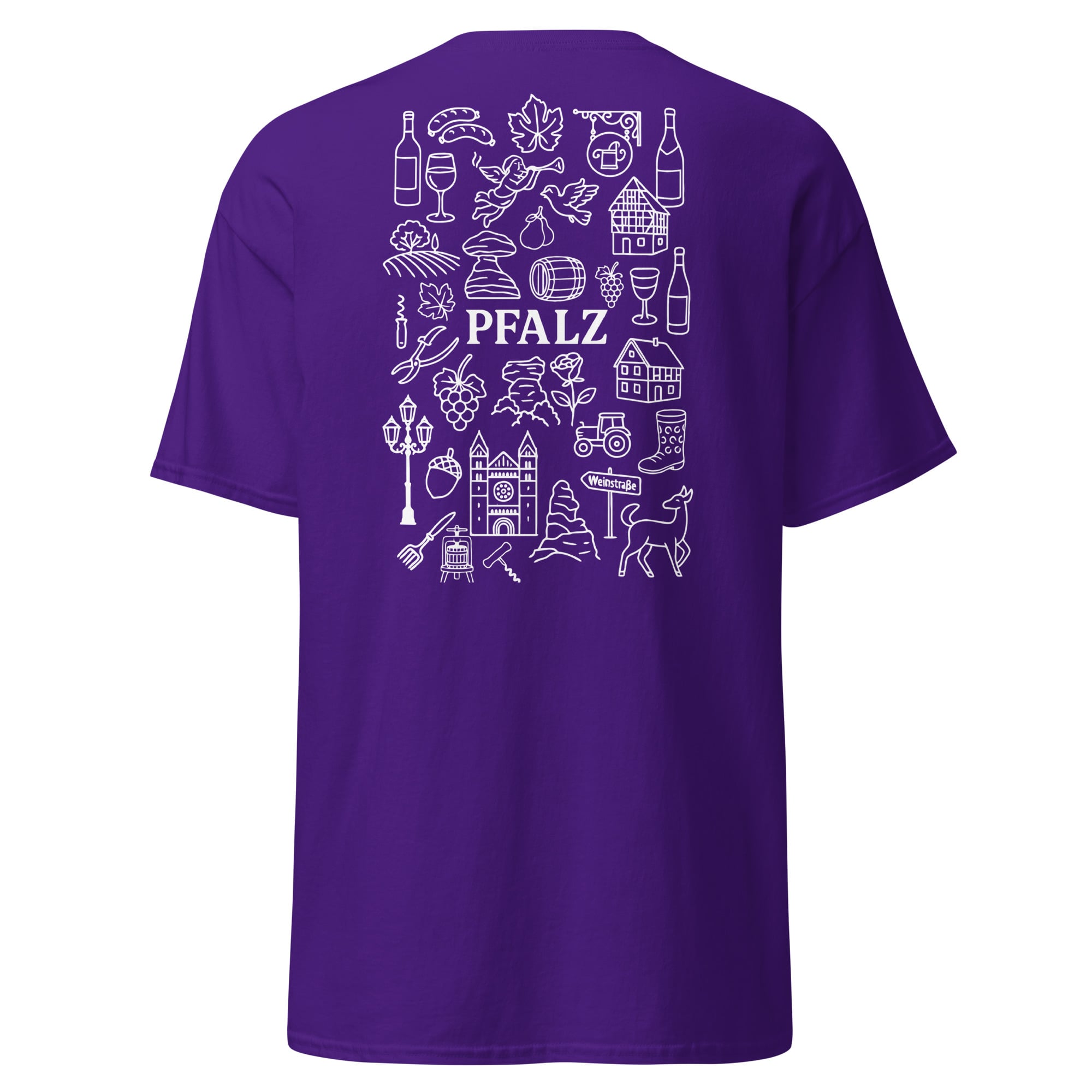 "Pfalz" Icons Backprint Shirt Unisex