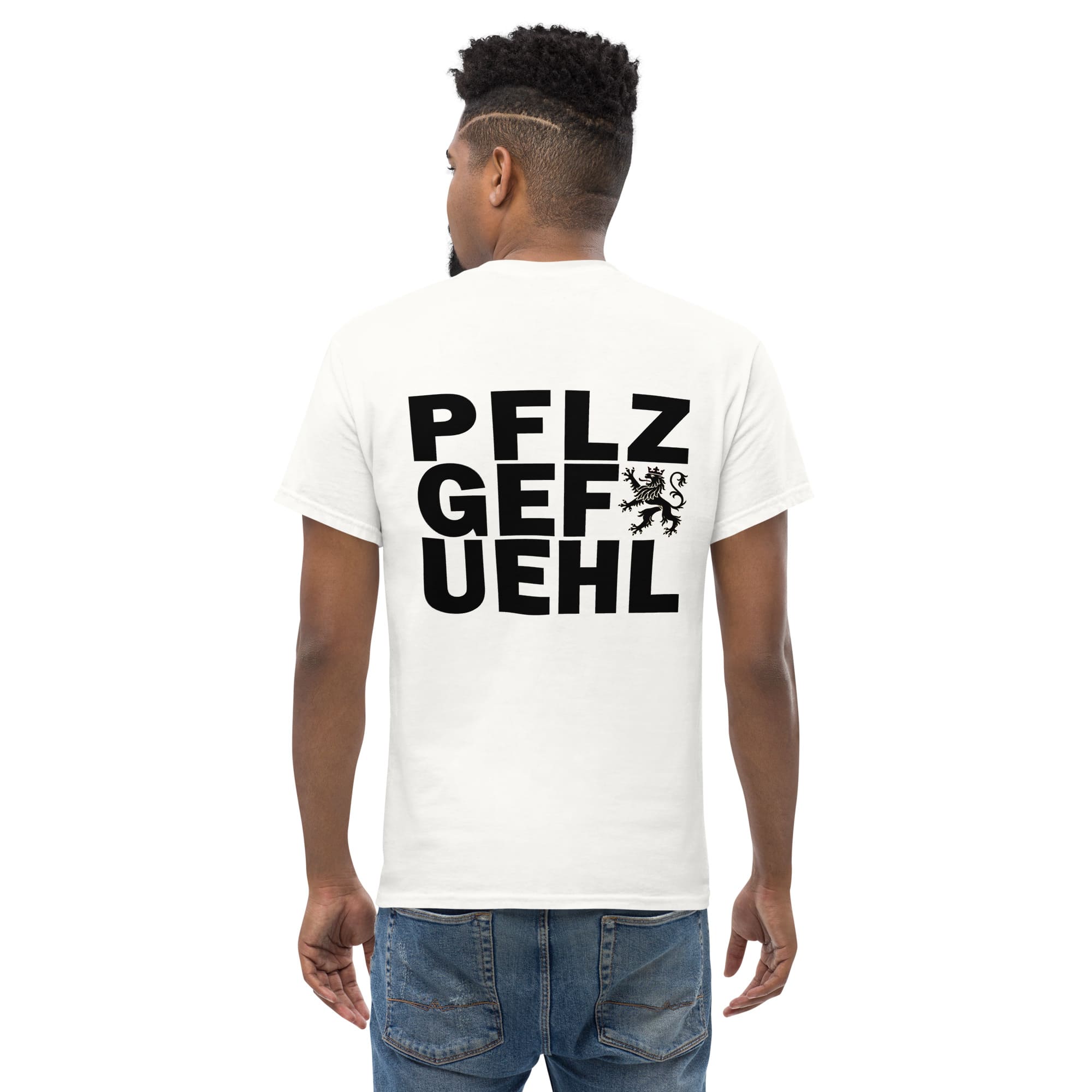 "Pfalzgefühl" Backprint Shirt Unisex