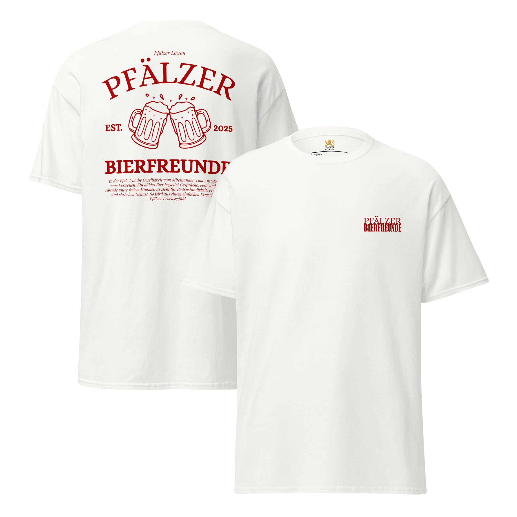 Pfälzer Bierfreunde Shirt Unisex