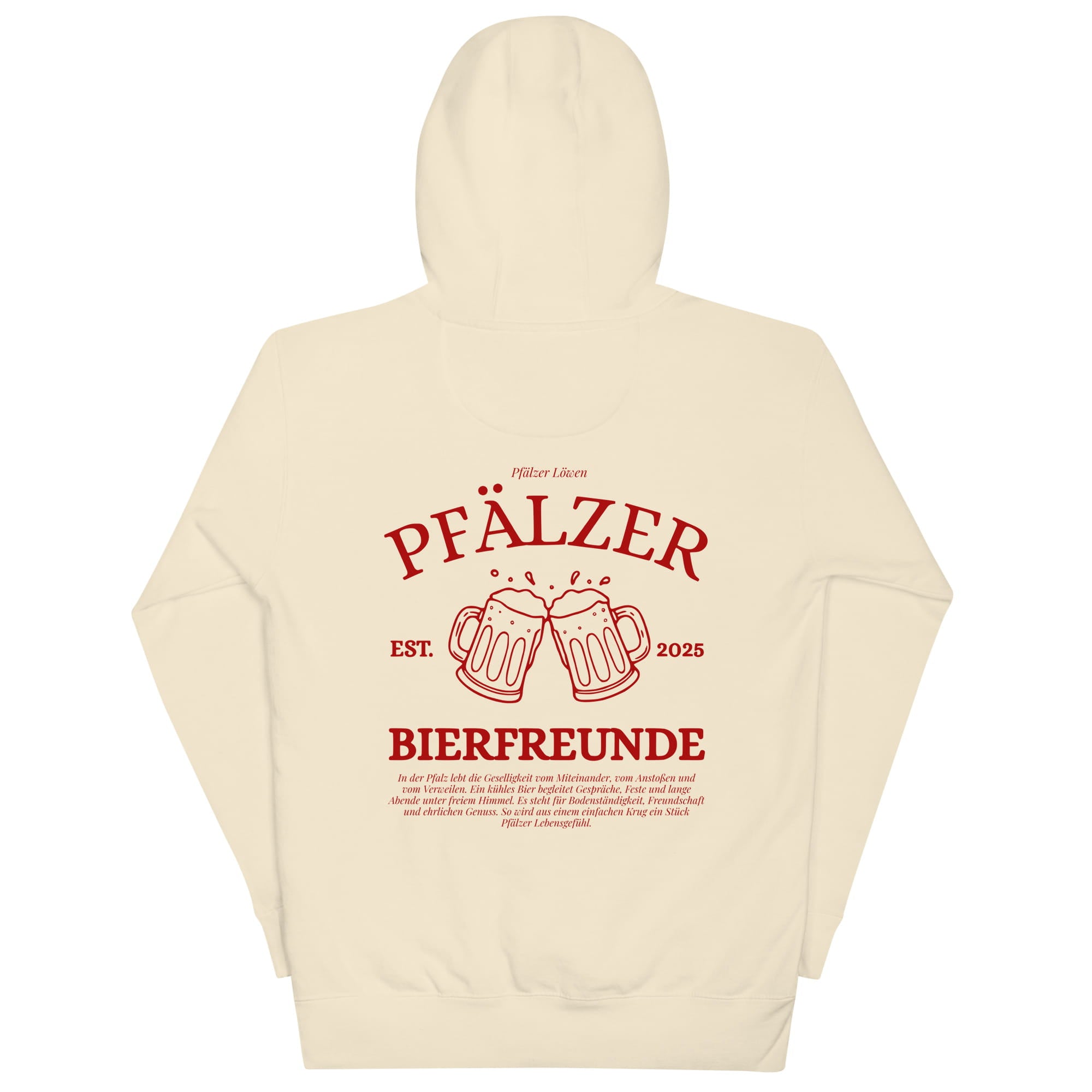Pfälzer Bierfreunde Hoodie Unisex | Pfälzer Löwen | Kleidung für die Pfalz