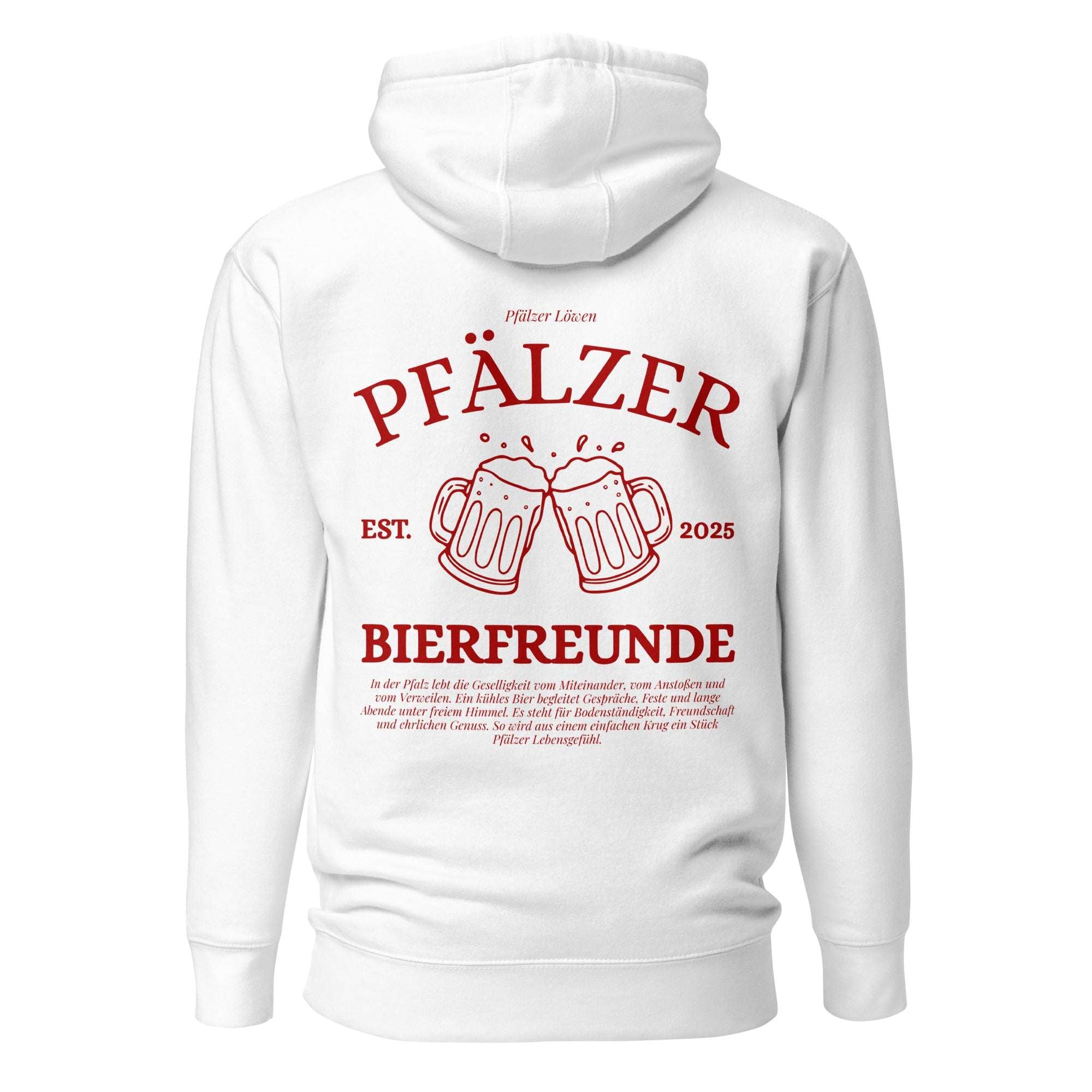 Pfälzer Bierfreunde Hoodie Unisex | Pfälzer Löwen | Kleidung für die Pfalz