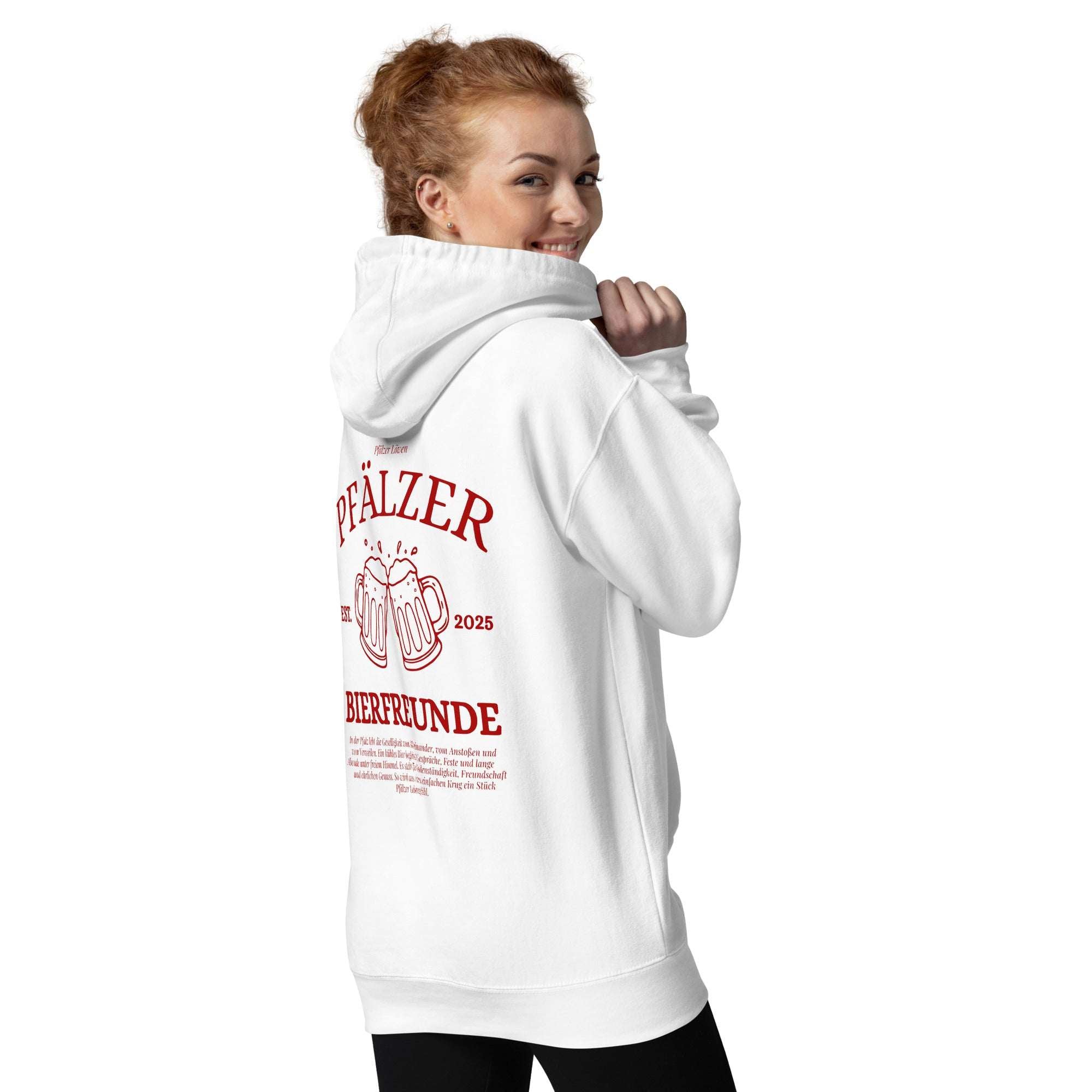 Pfälzer Bierfreunde Hoodie Unisex | Pfälzer Löwen | Kleidung für die Pfalz