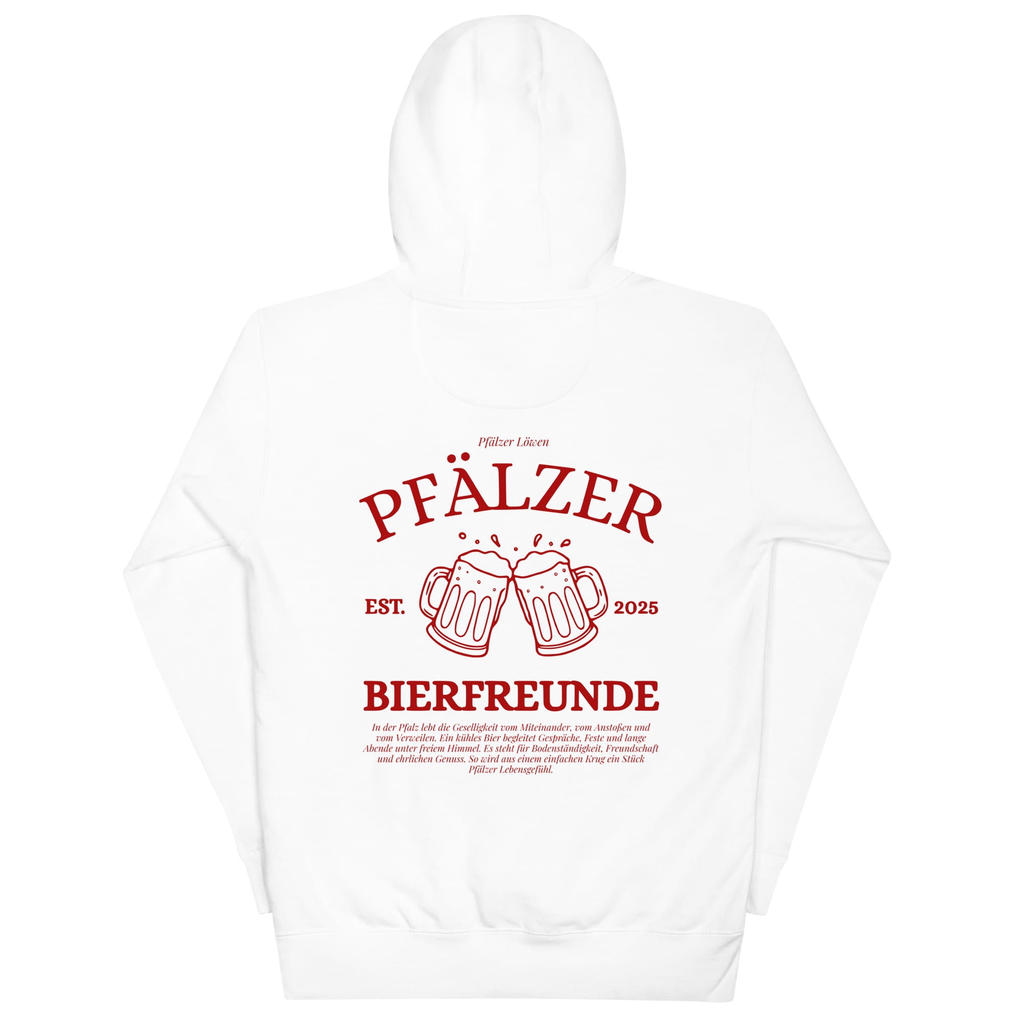 Pfälzer Bierfreunde Hoodie Unisex | Pfälzer Löwen | Kleidung für die Pfalz