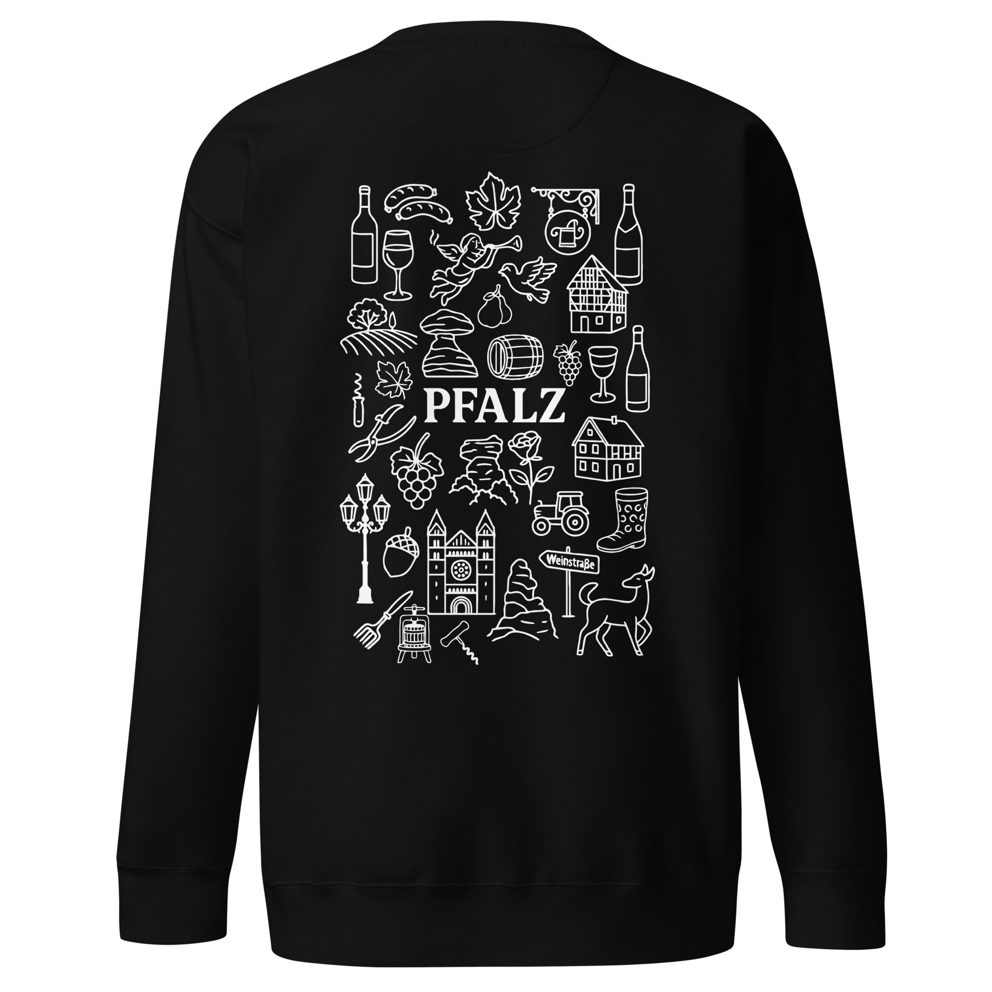 "Pfalz" Icons Backprint Sweatshirt Unisex