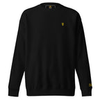 Gesticktes "Dubbeglas" Sweatshirt Unisex