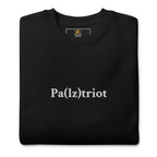 Gesticktes "Pa(lz)triot" Sweatshirt Unisex