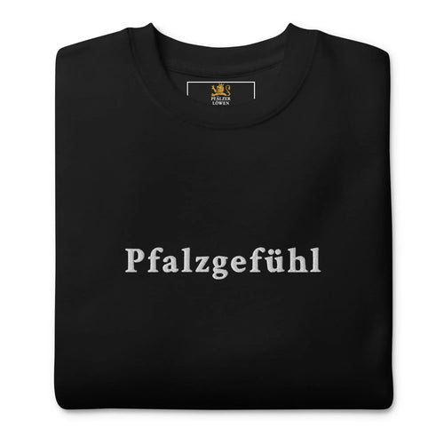 "Pfalzgefühl" Stick Sweatshirt Unisex - Pfälzer Löwen