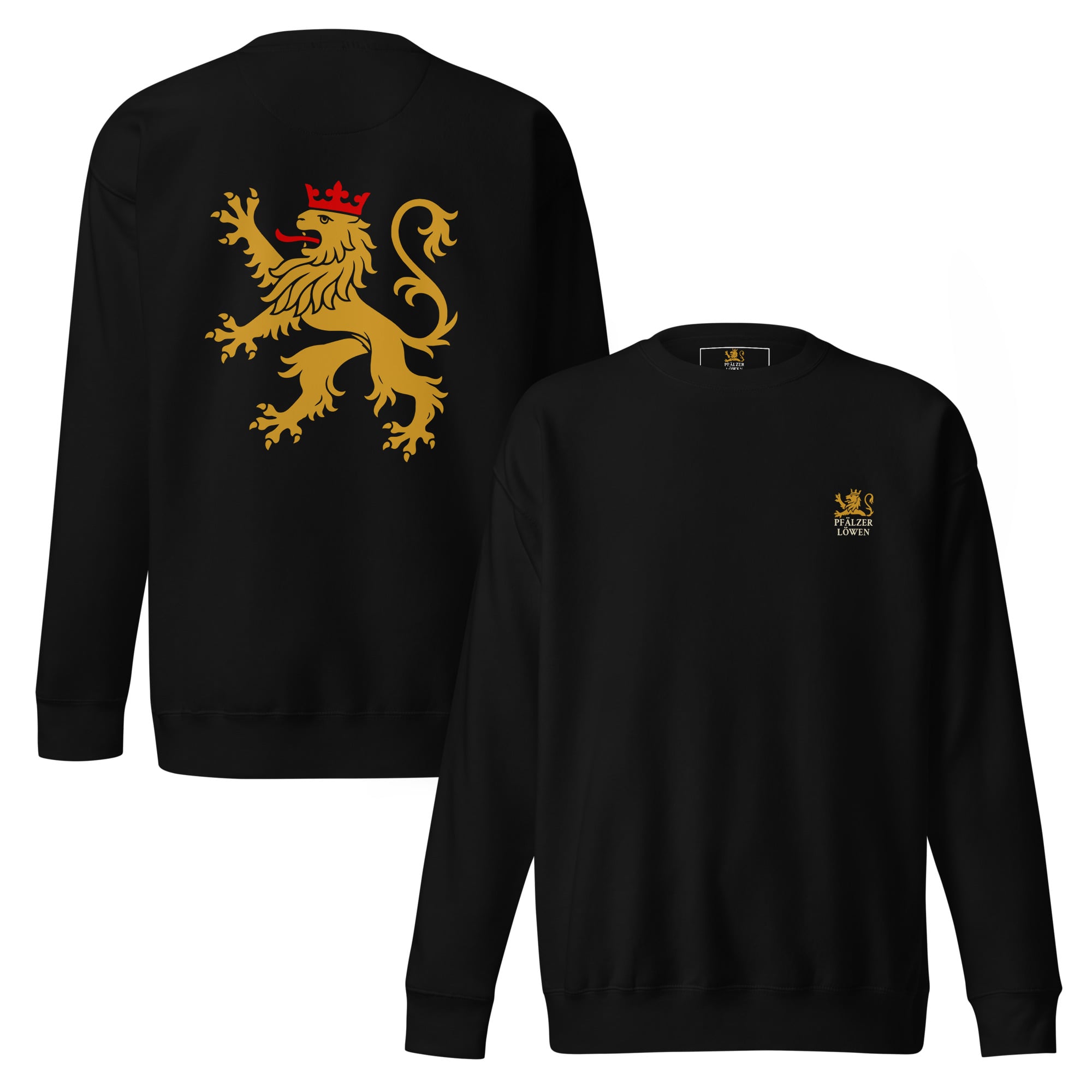 "Pfälzer Löwe" Backprint Sweatshirt Unisex