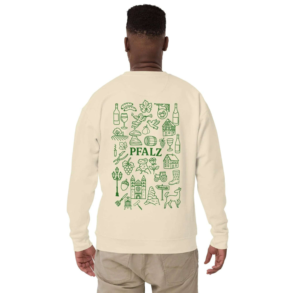 "Pfalz" Icons Backprint Sweatshirt Unisex - Pfälzer Löwen