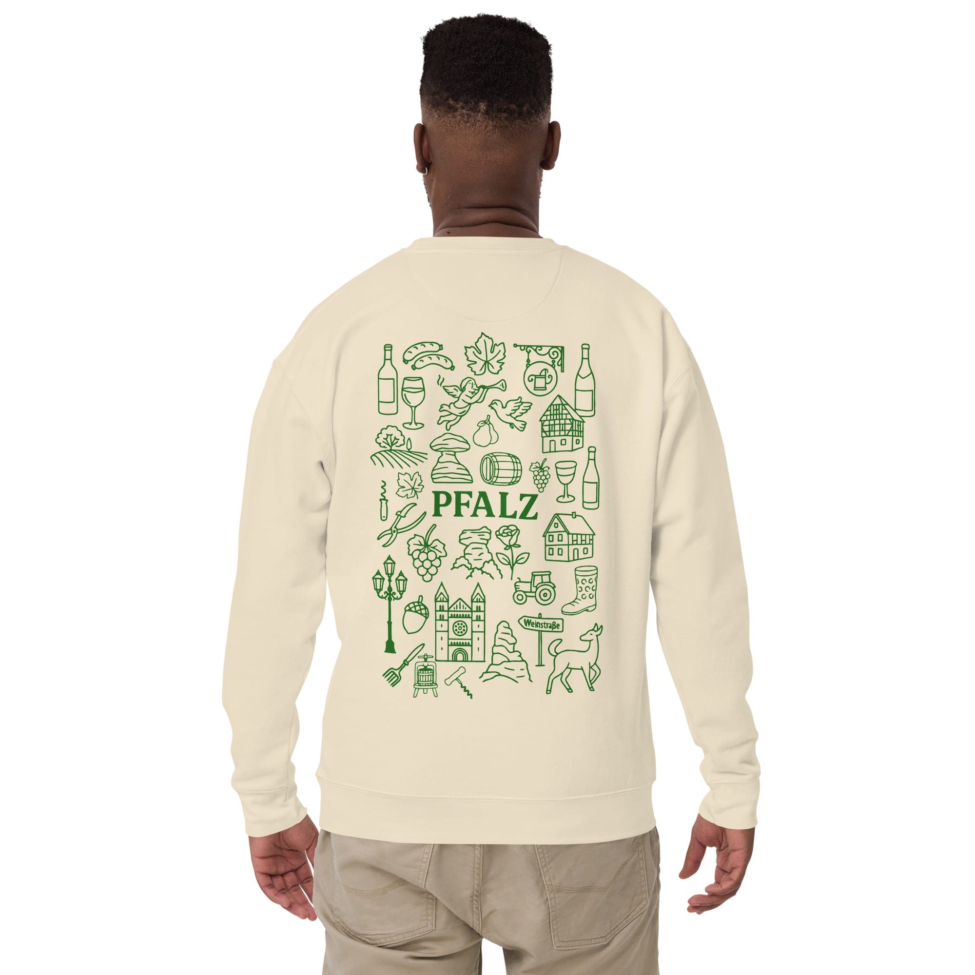 "Pfalz" Icons Backprint Sweatshirt Unisex