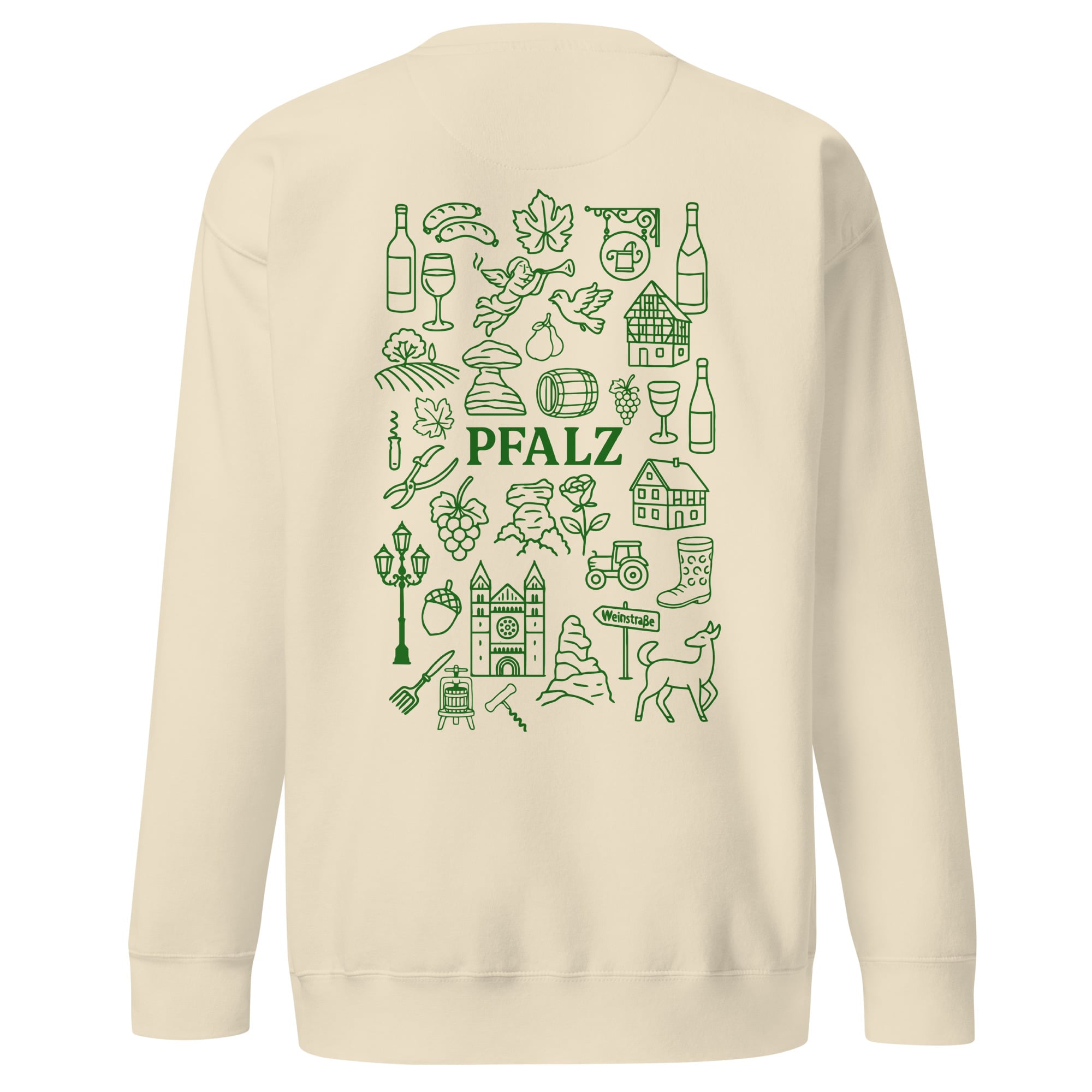 "Pfalz" Icons Backprint Sweatshirt Unisex