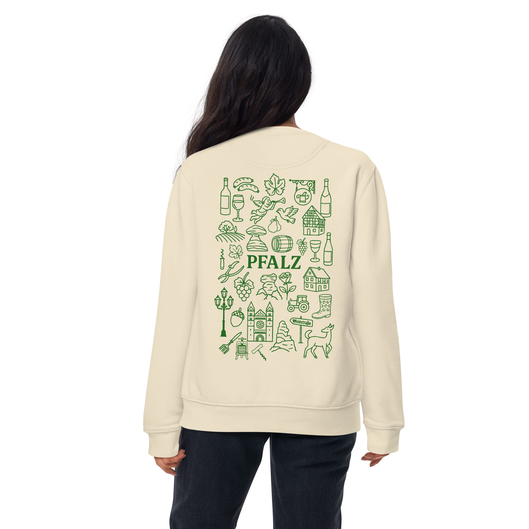 "Pfalz" Icons Backprint Sweatshirt Unisex