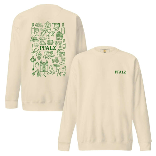 "Pfalz" Icons Backprint Sweatshirt Unisex - Pfälzer Löwen
