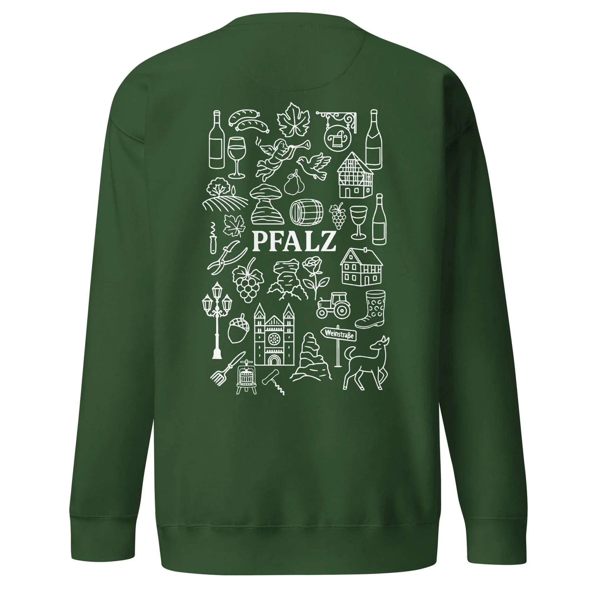 "Pfalz" Icons Backprint Sweatshirt Unisex - Pfälzer Löwen