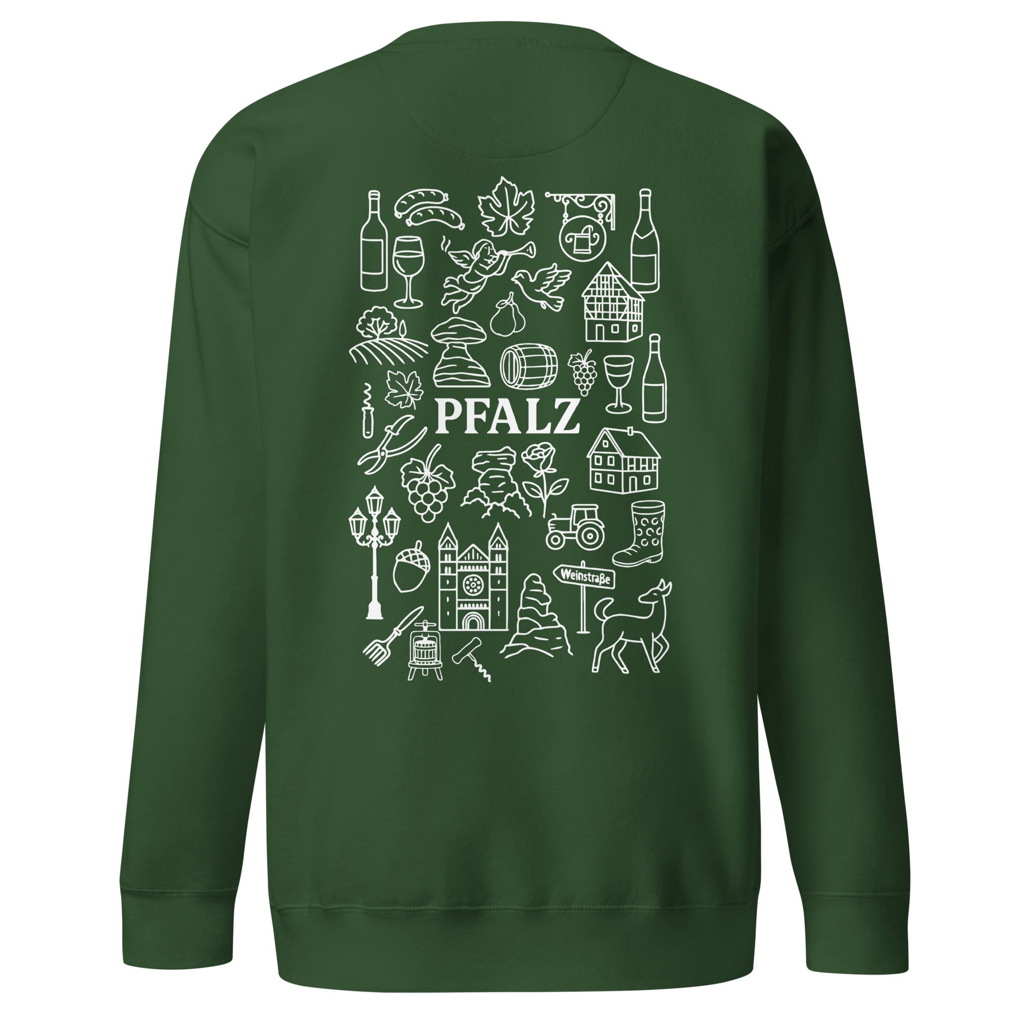 "Pfalz" Icons Backprint Sweatshirt Unisex