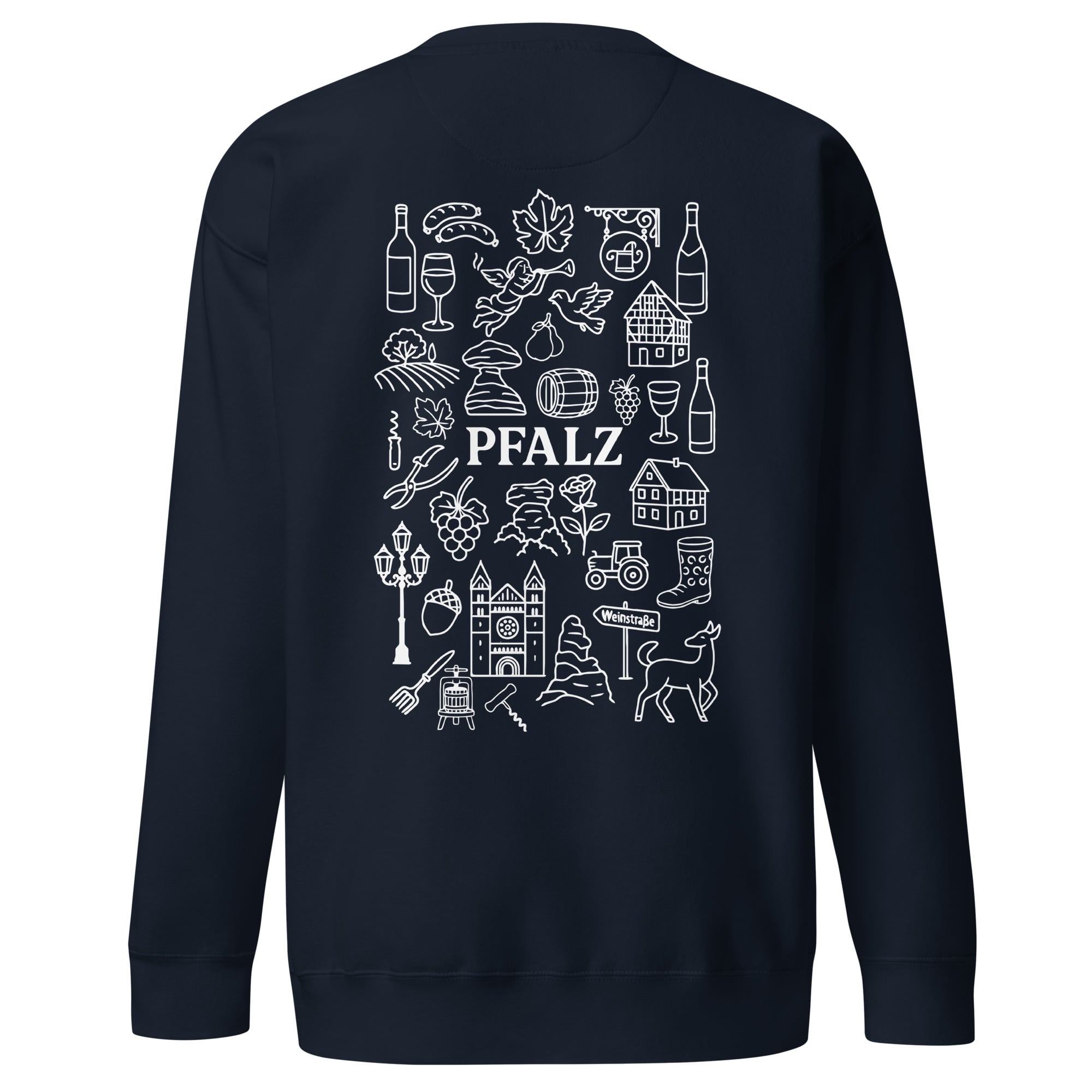 "Pfalz" Icons Backprint Sweatshirt Unisex