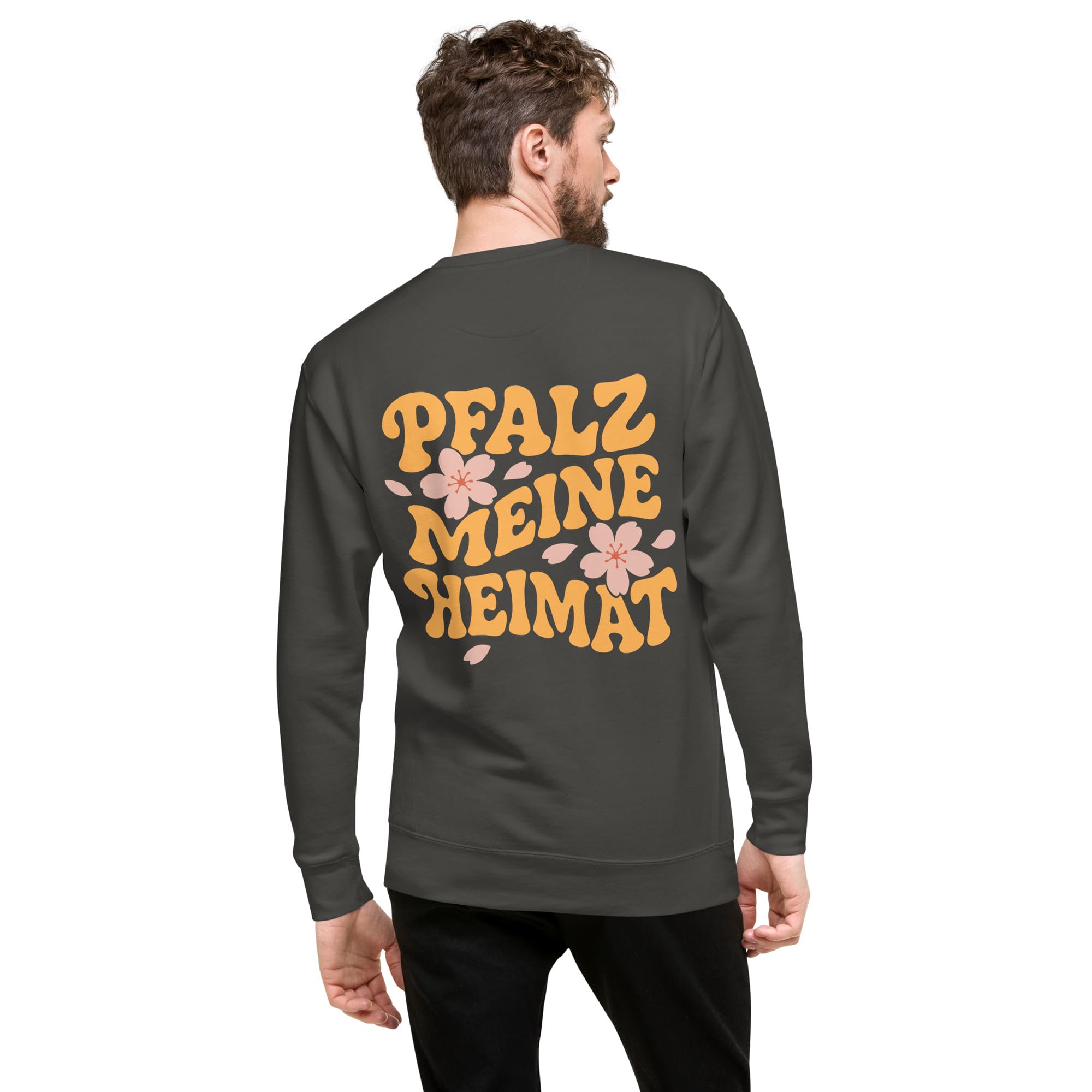 "Pfalz - Meine Heimat" Mandelblüten Sweatshirt Unisex