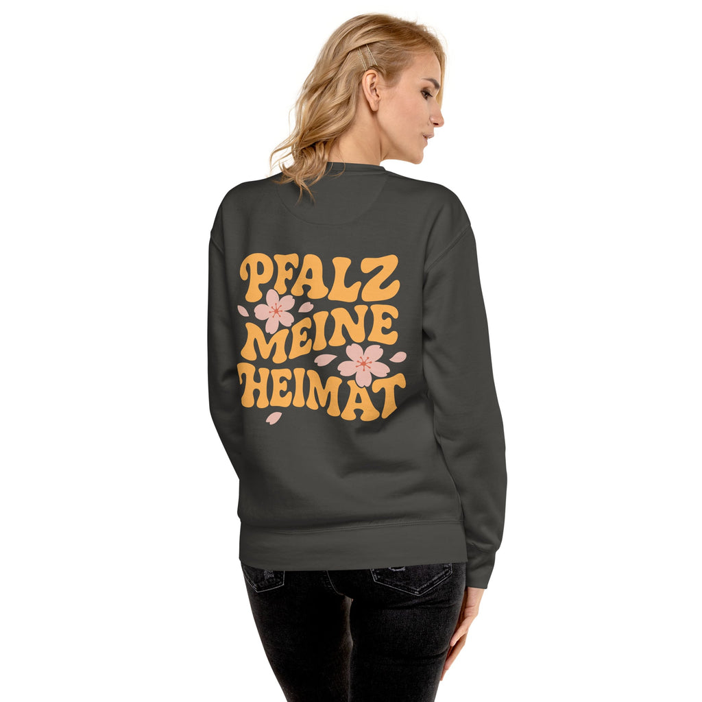 "Pfalz - Meine Heimat" Mandelblüten Sweatshirt Unisex