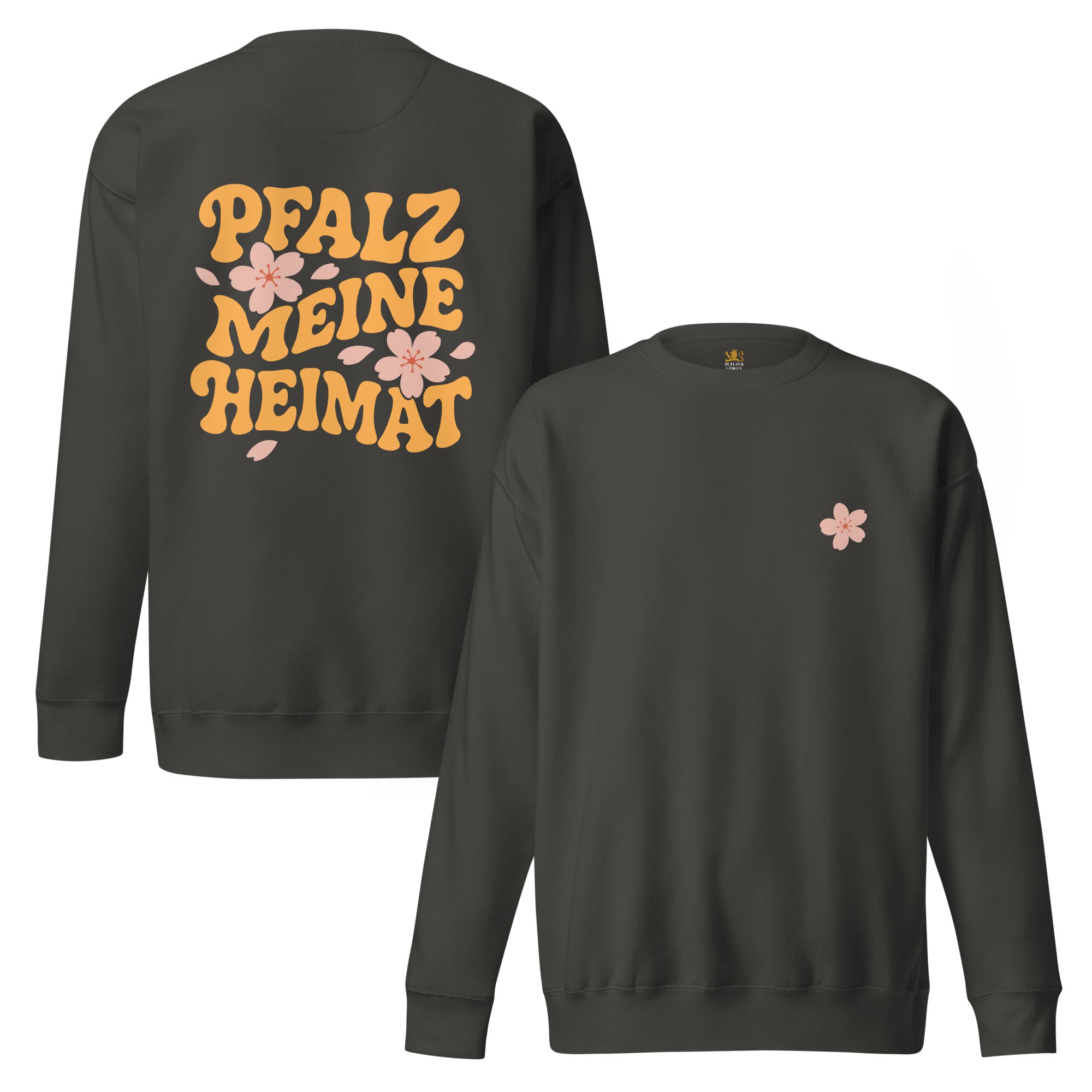 "Pfalz - Meine Heimat" Mandelblüten Sweatshirt Unisex