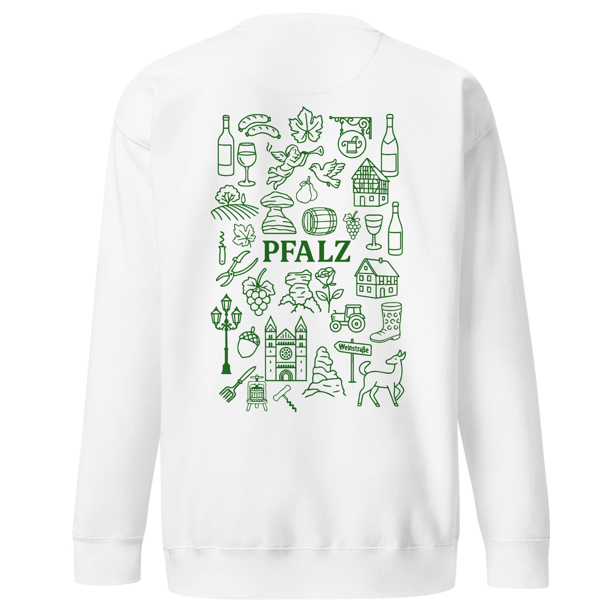 "Pfalz" Icons Backprint Sweatshirt Unisex