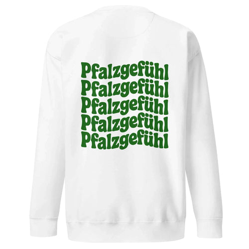 "Pfalzgefühl" Wellen Sweatshirt Unisex - Pfälzer Löwen