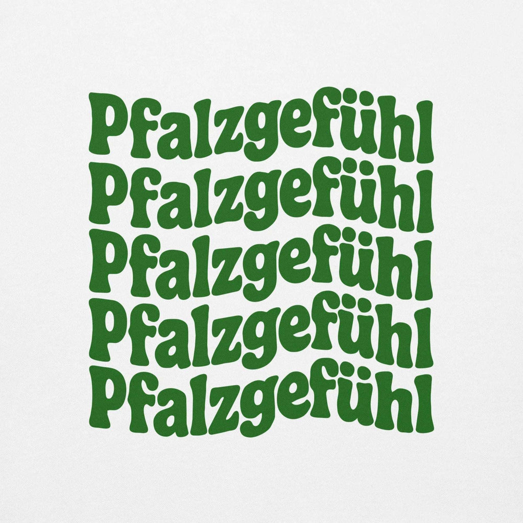 "Pfalzgefühl" Wellen Sweatshirt Unisex - Pfälzer Löwen