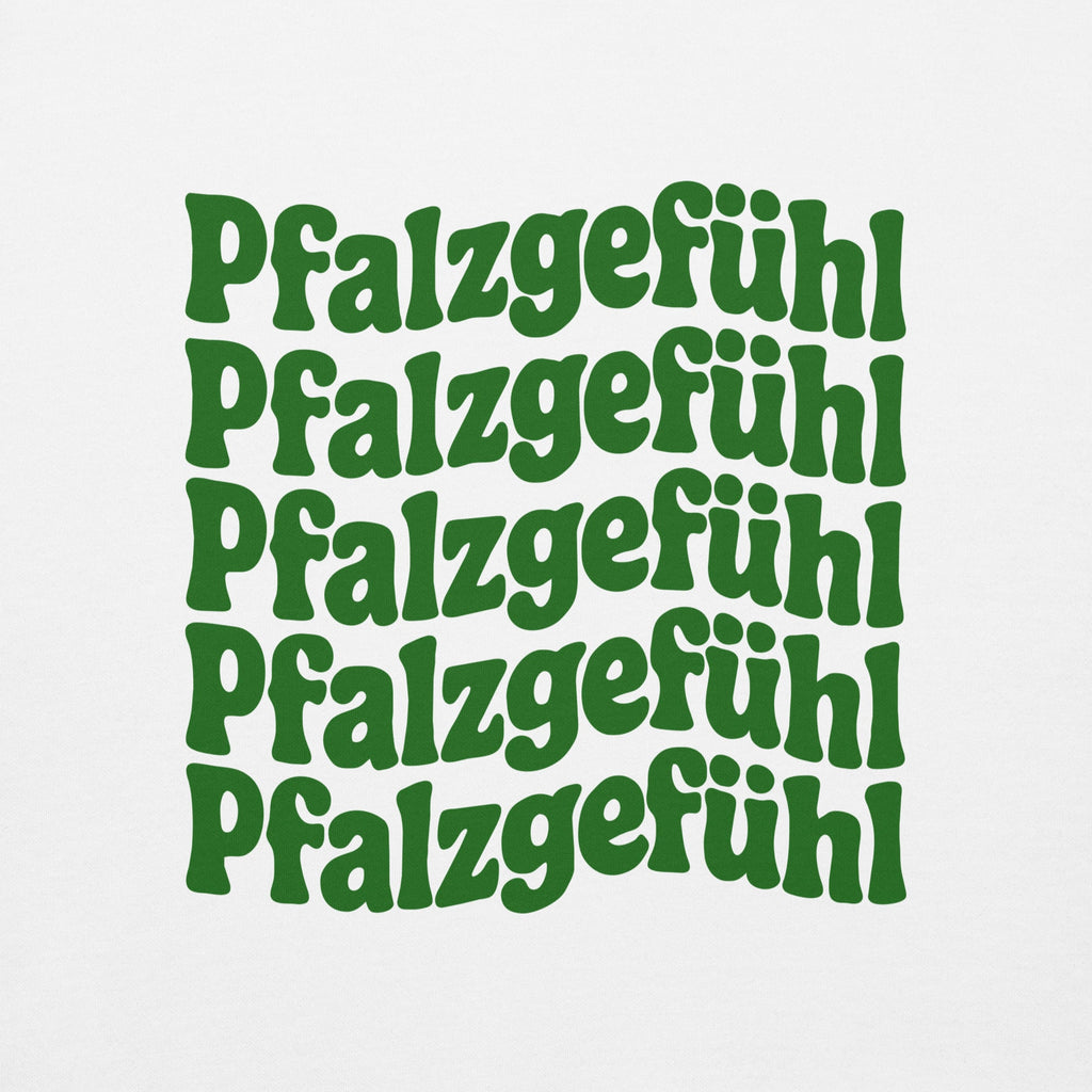 "Pfalzgefühl" Wellen Sweatshirt Unisex