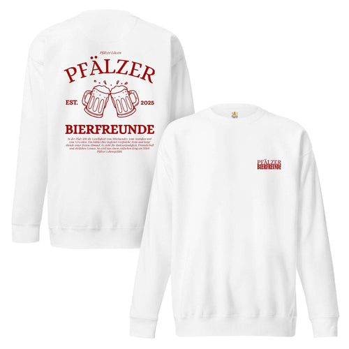 Pfälzer Bierfreunde Sweatshirt Unisex | Pfälzer Löwen | Kleidung für die Pfalz