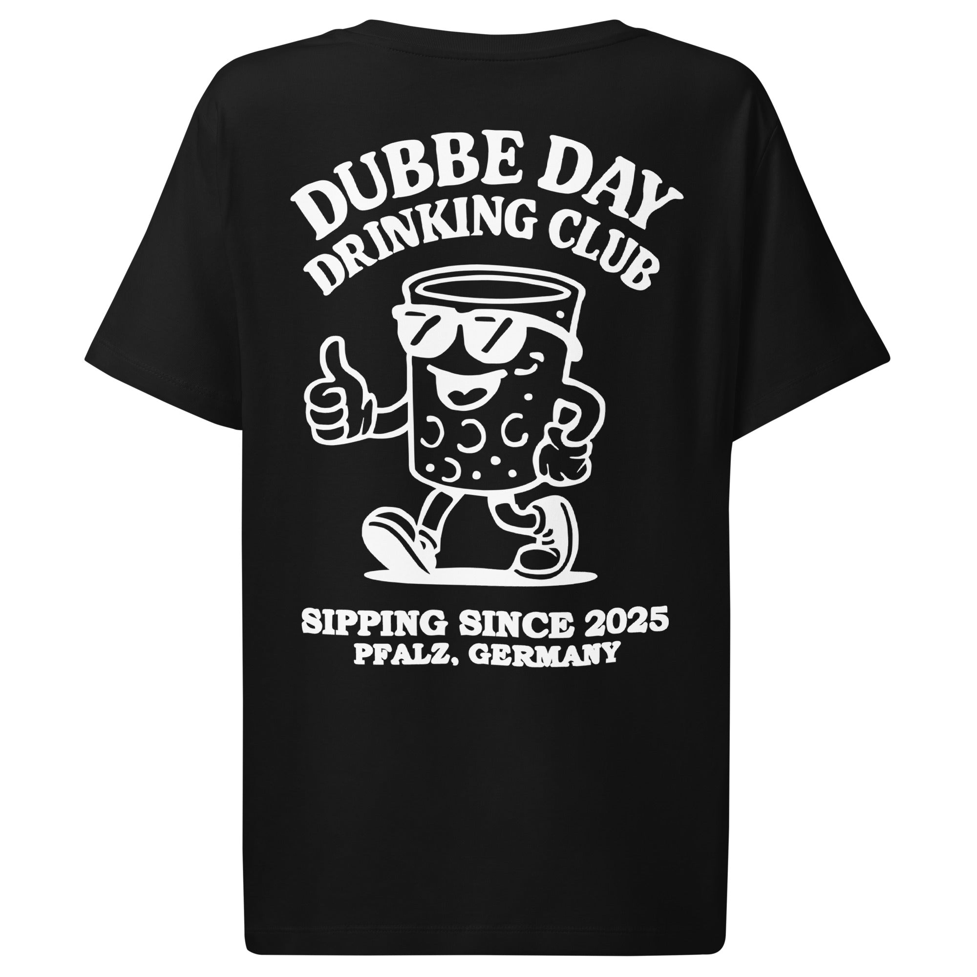 Dubbe Day Drinking Club Bio-Shirt Damen Schwarz | Pfälzer Löwen Pfalz Frauen
