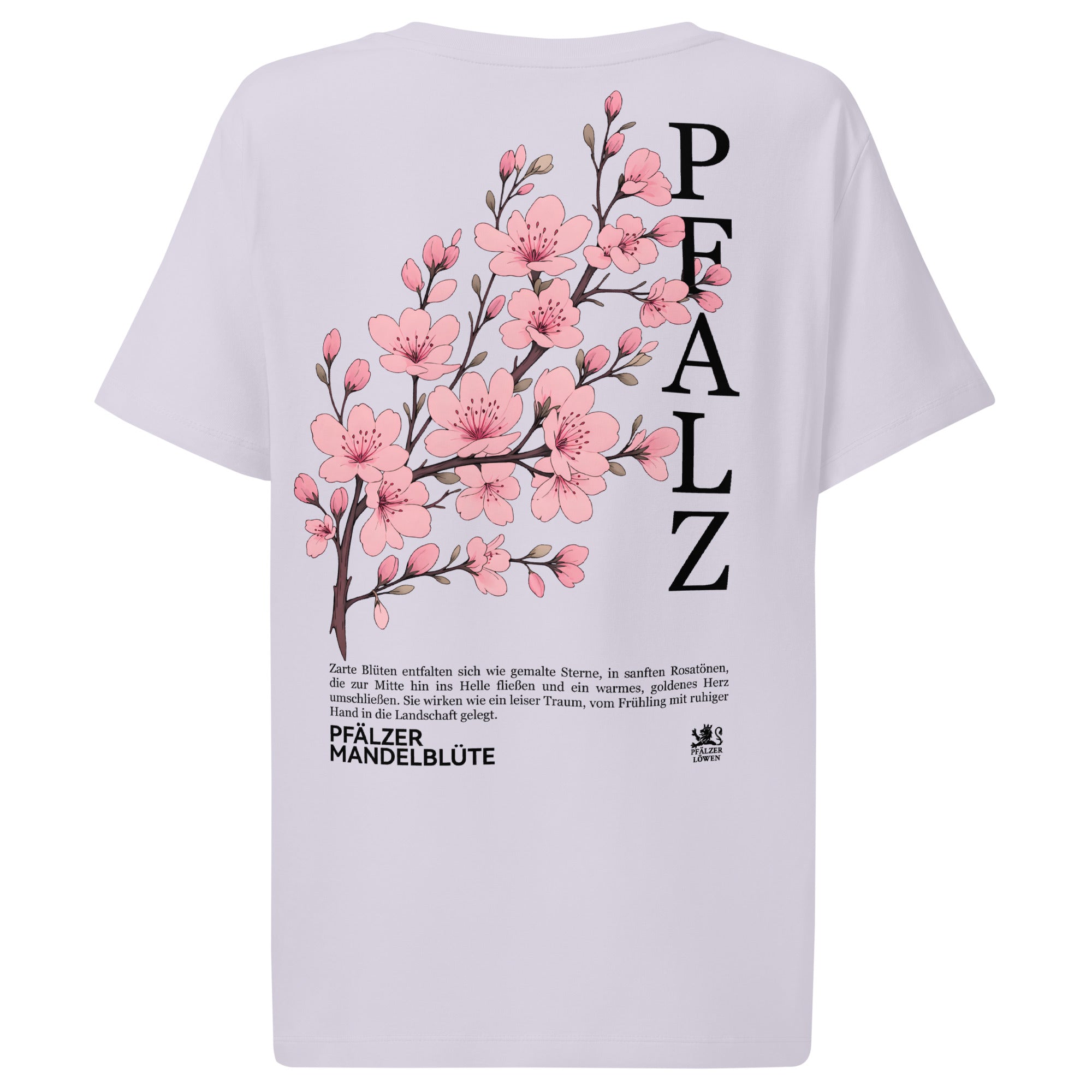 Pfälzer Mandelblüte Bio-Shirt Damen | Pfälzer Löwen Frauen