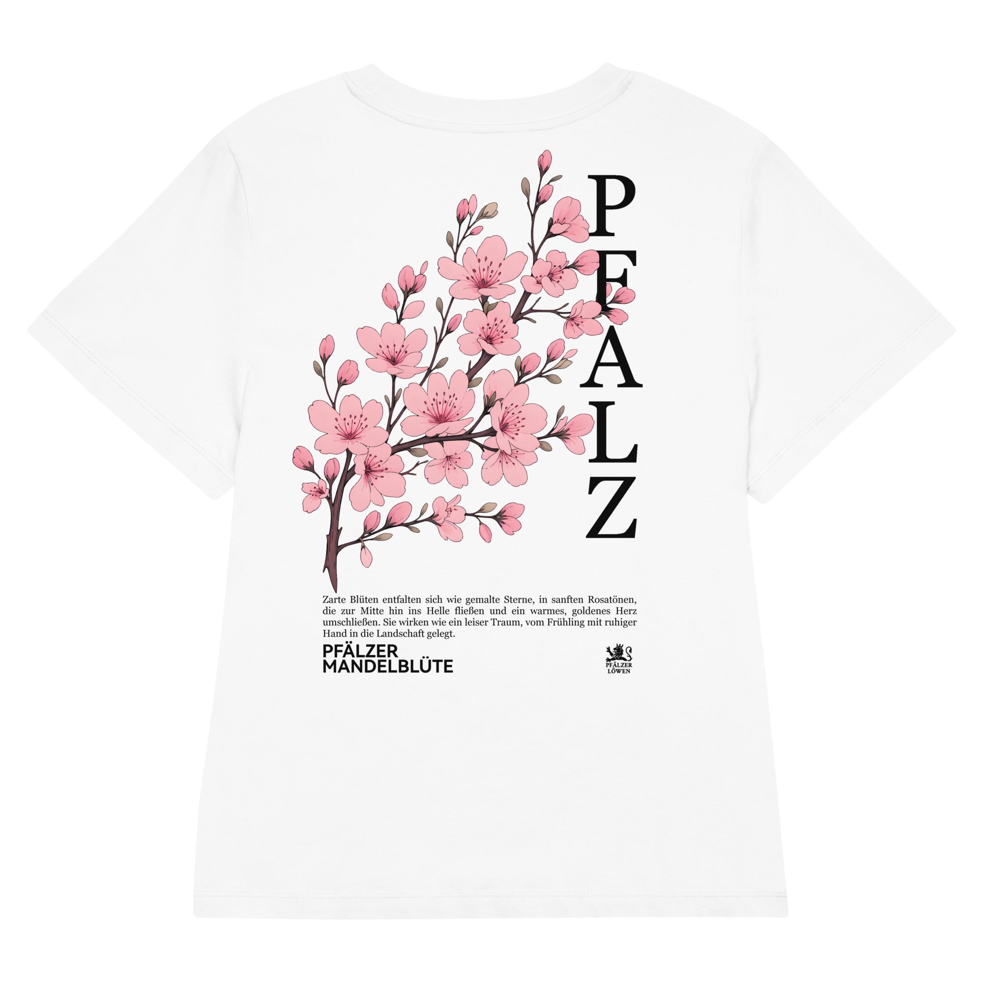 Pfälzer Mandelblüte Bio-Shirt Damen | Pfälzer Löwen Frauen