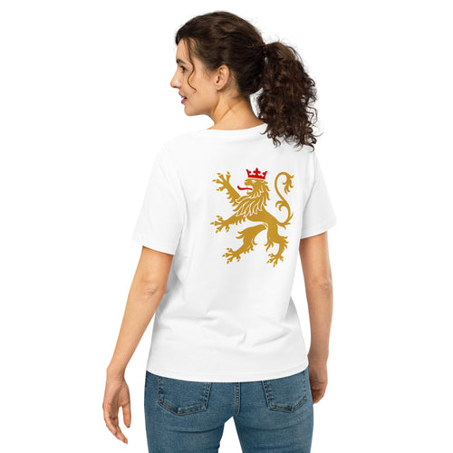 Pfälzer Löwe Backprint Bio-Shirt Damen | Pfälzer Löwen Frauen