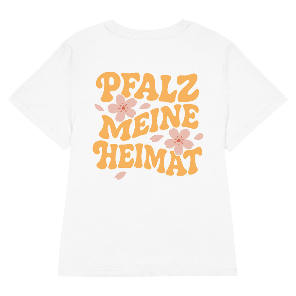 Pfalz Meine Heimat Mandelblüten Bio-Shirt Damen | Pfälzer Löwen Frauen