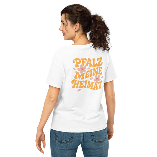 Pfalz Meine Heimat Mandelblüten Bio-Shirt Damen | Pfälzer Löwen Frauen